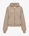 Classic Standard Fit Full Zip French Terry Cotton Hoodie