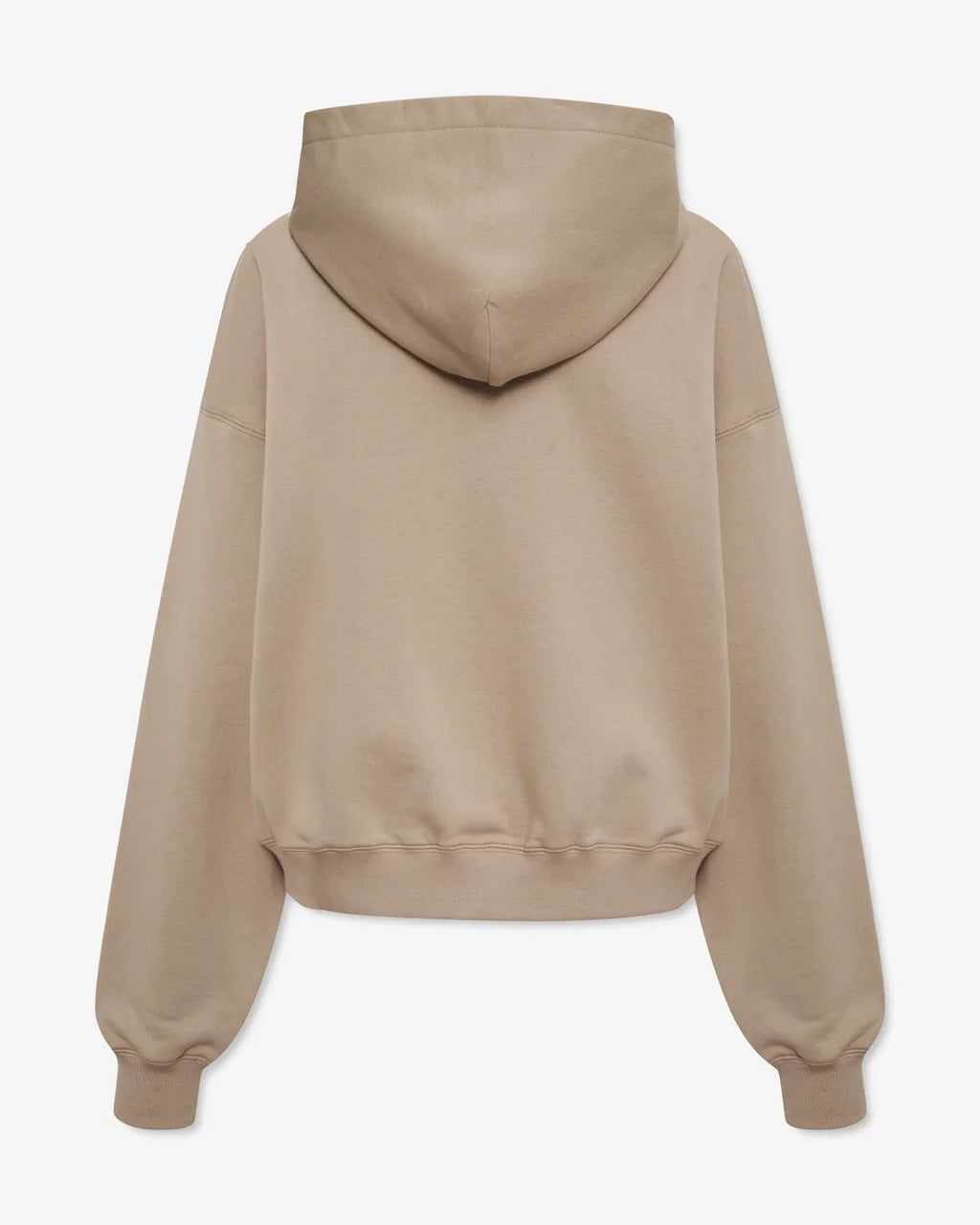 Classic Standard Fit Full Zip French Terry Cotton Hoodie